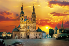 1500 Piece Puzzle Fulda Cathedral and St. Michael Church Hesse Germany AL06447