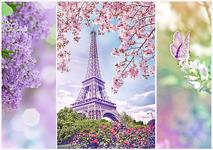 Wiosna w Paryżu - Puzzle Romantic LW39289