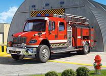 Пазлы Fire Engine (Пожарная машина) (120 эл. MIDI) WD34605